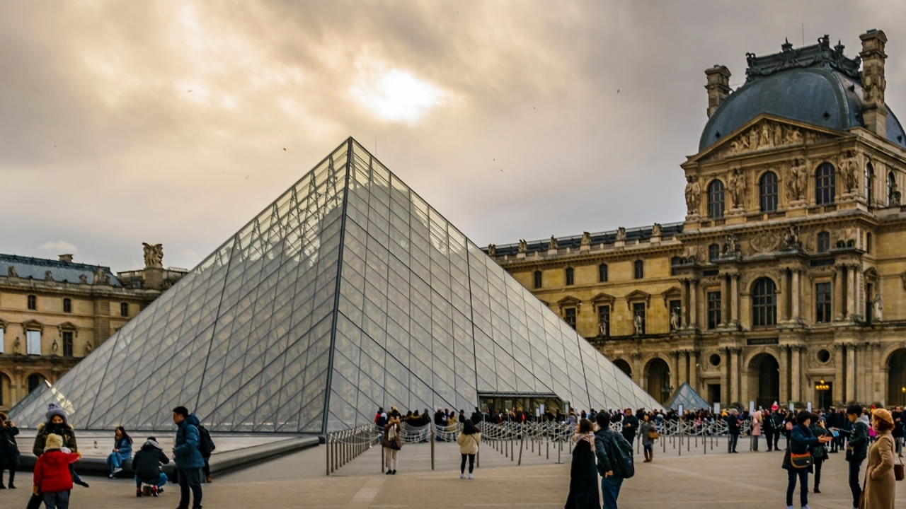 La contraseña de videovigilancia del Louvre era LOUVRE