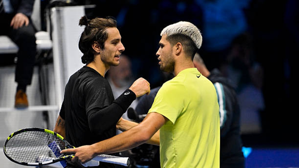 Lorenzo Musetti habla de Alcaraz y Sinner. Foto: gettyimages