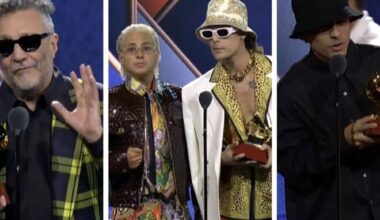 quiénes fueron los artistas argentinos que ya ganaron premios en la ceremonia previa