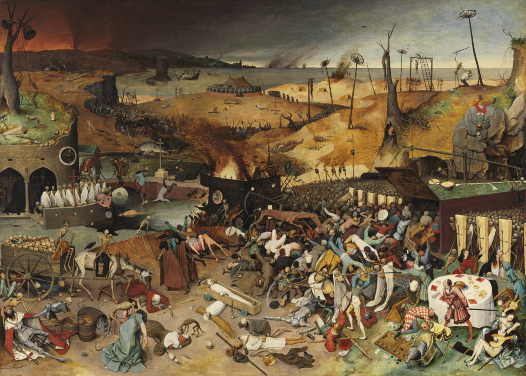 Pieter Brueghel el Viejo. El triunfo de la muerte, 1562-1563. Museo Nacional del Prado 