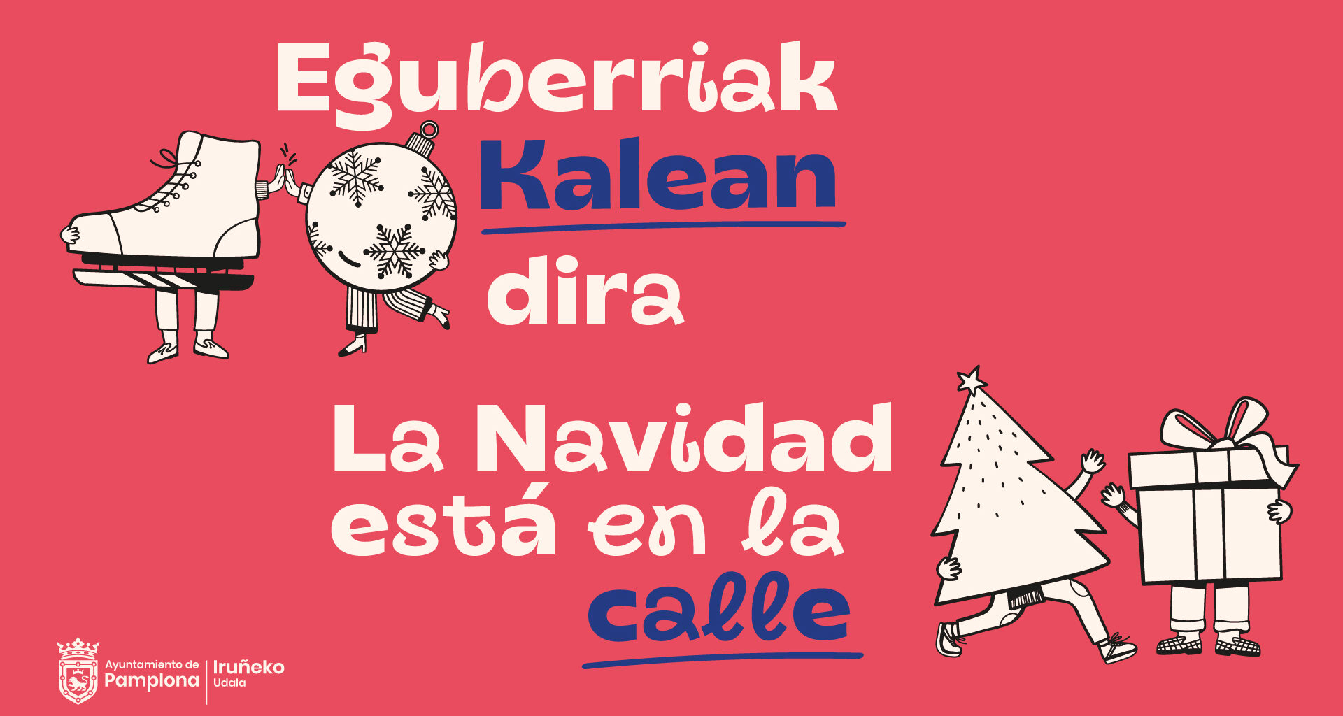 El espectáculo de luz y sonido Argiluna inaugura, este sábado, una programación navideña de Pamplona que vuelve a poner el énfasis en los barrios