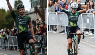 Kevin Suárez y Lucía González encumbran al Ciclocross de Amurrio