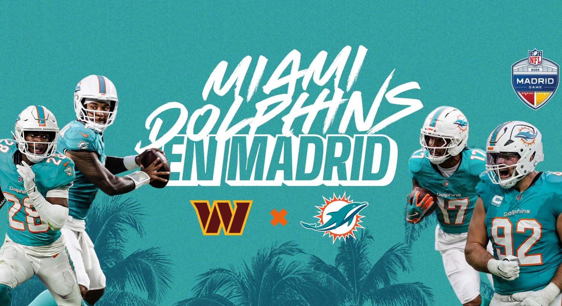 las marcas que se unen al primer partido de la NFL en España