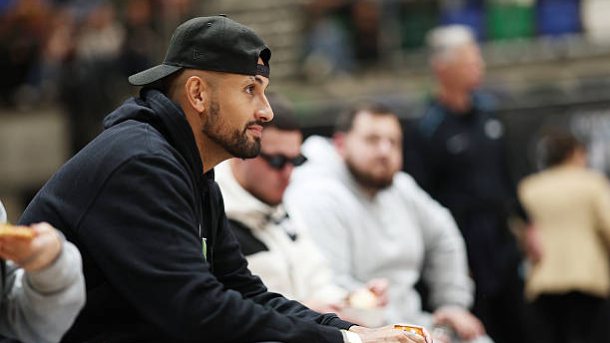 Kyrgios se apunta a un torneo para el inicio de temporada de 2026. Foto: Getty