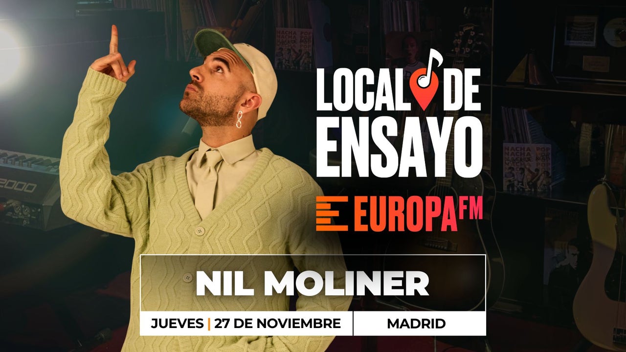 Nil Moliner cumple su promesa y se viene al Local de Ensayo Europa FM