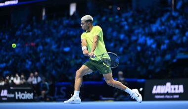 Carlos Alcaraz persigue esta semana su primer título en las Nitto ATP Finals.