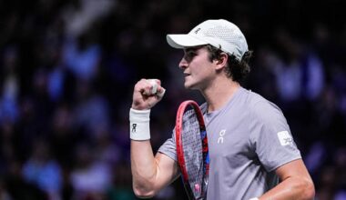 Joao Fonseca, obligaciones y privilegios del top-30 ranking ATP. Foto: gettyimages