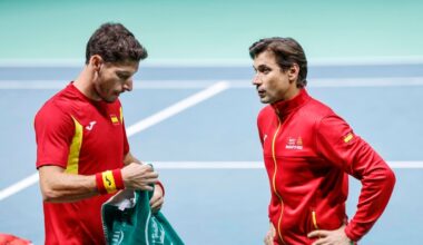 El severo 'enfado' de Carreño con el público italiano en la final de la Copa Davis