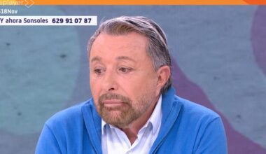 José Manuel Parada rompe a llorar en directo por una tragedia familiar y el plató de 'Y ahora Sonsoles' enm... - ABC