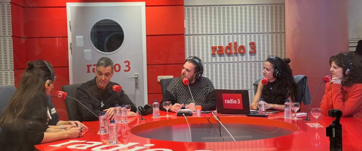 Así ha sido el paso de un Sánchez 'fuera de servicio' por Radio 3