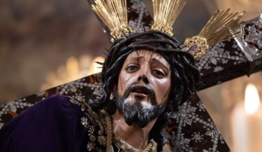 Horarios e itinerarios de la procesión extraordinaria del Señor de las Penas de San Vicente por el 150 aniversario de la hermandad