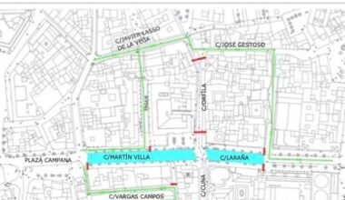 La procesión extraordinaria de Las Penas tendrá aforamientos por un cajón de obras del tranvibús