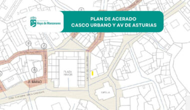 El Ayuntamiento de Hoyo de Manzanares pone en marcha un proyecto de mejora de acerados en el casco urbano y la Avenida de Asturias