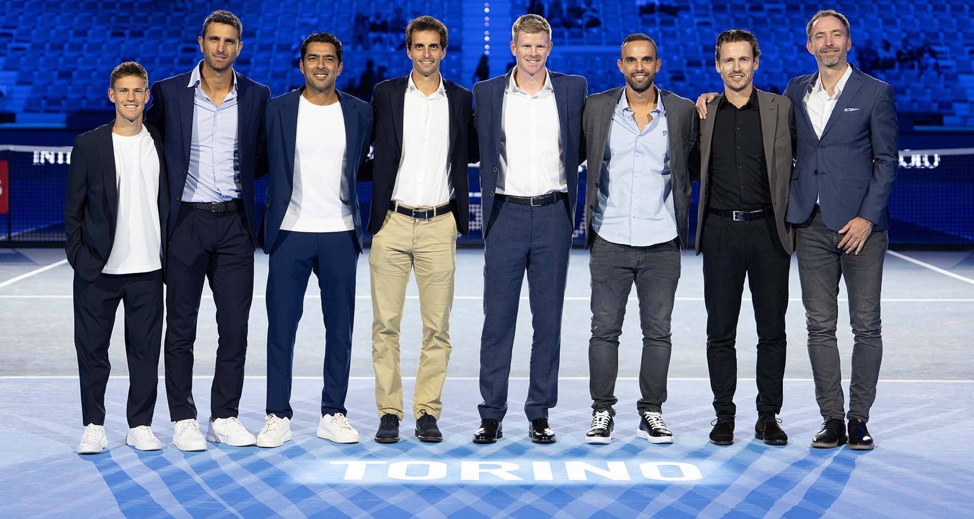 Los ocho jugadores, recientemente retirados, fueron homenajeados este viernes en las Nitto ATP Finals.