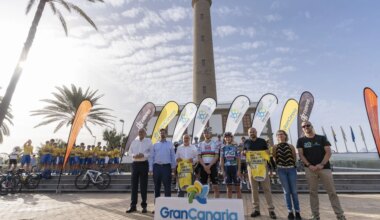 Pogacar deleita en Maspalomas y Gran Canaria impulsa su proyección como destino ciclista