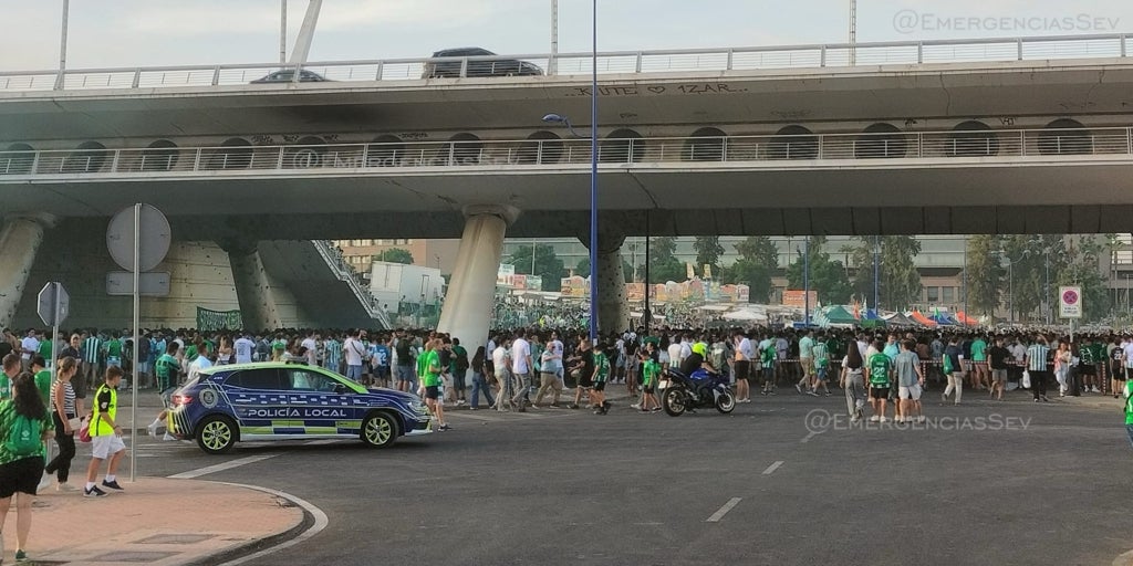 El partido entre el Betis y el Girona de este domingo se queda sin Policía Local