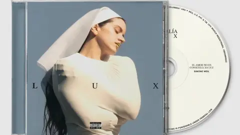 Portada del nuevo disco de Rosalía, 'Lux'