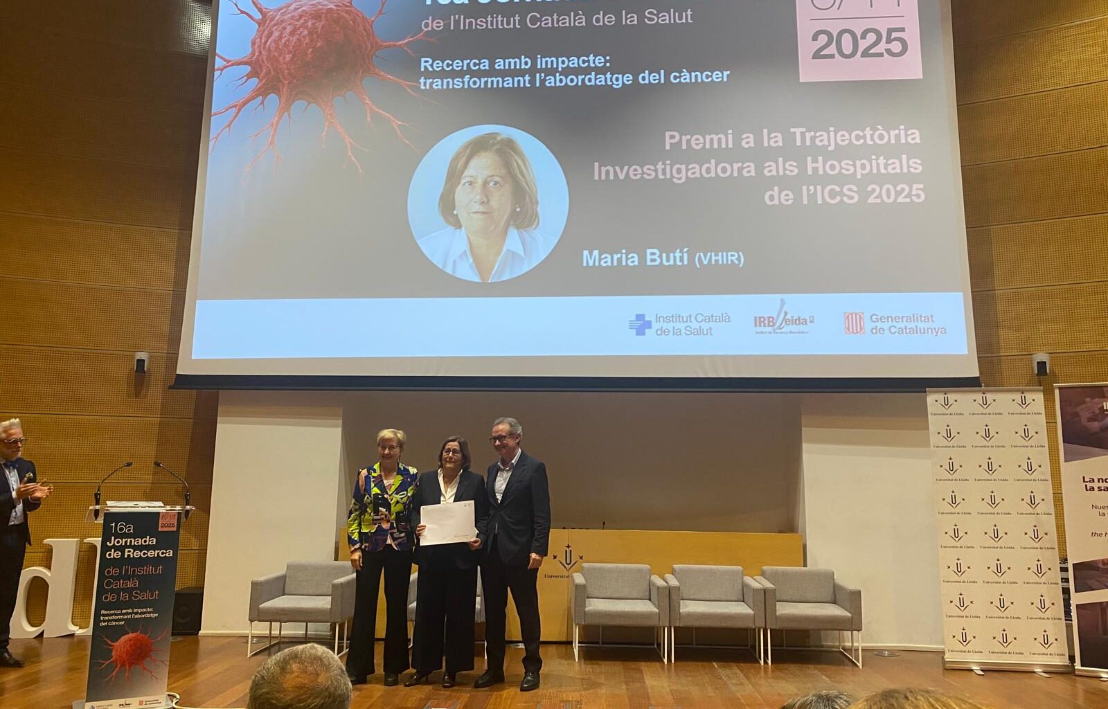 Profesionales de Vall d’Hebron reciben cuatro Premios de