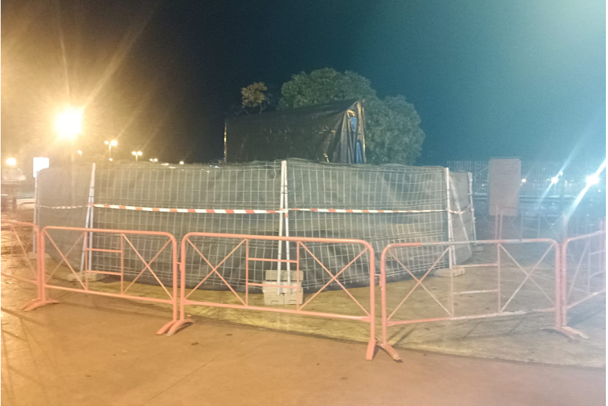 Próximo a descubrirse el mural del Mundial de Ciclismo, ubicado junto al Colomán Trabado