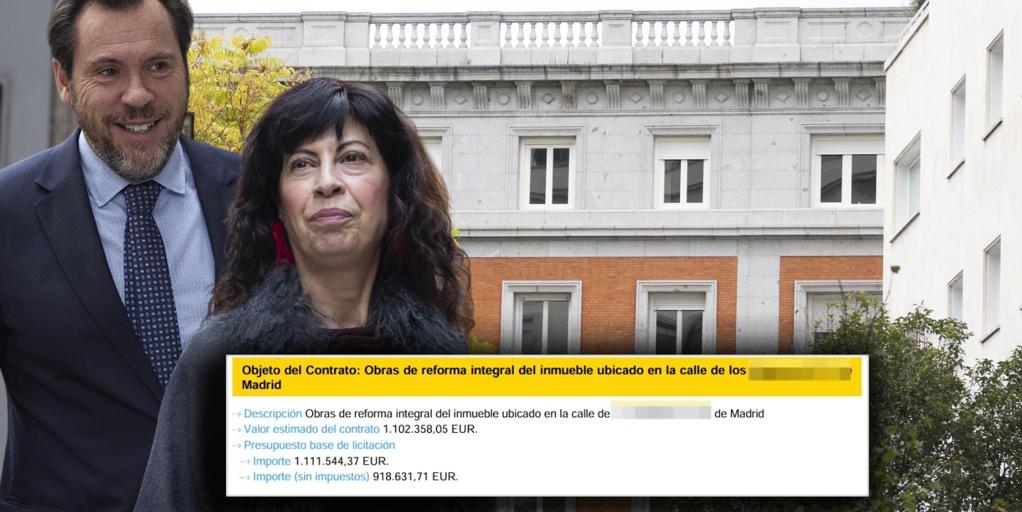 El Gobierno gasta un millón de euros en habilitar dos áticos para Óscar Puente y Ana Redondo