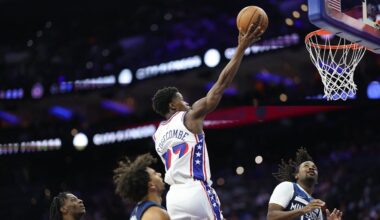 VJ Edgecombe, el «rookie» que asombra en el inicio de la NBA
