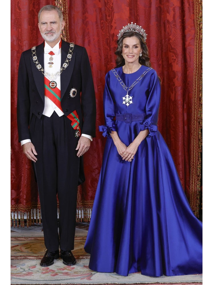Los Reyes Felipe VI y Letizia.