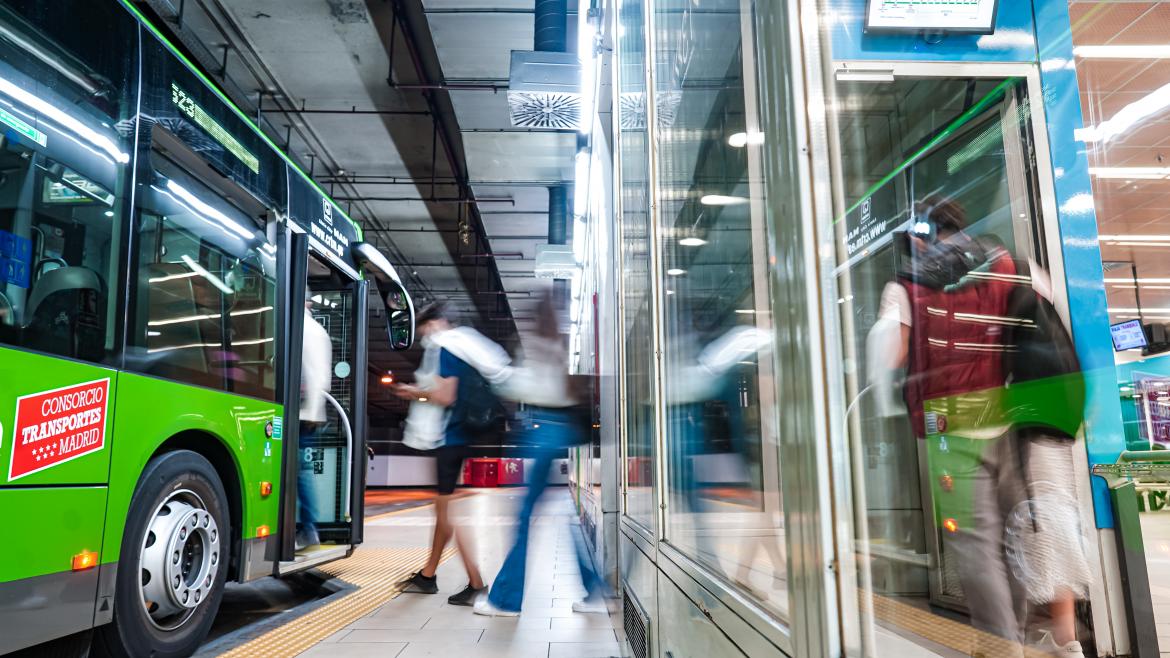 CRTM Consorcio Regional de Transportes de Madrid autobús interurbano