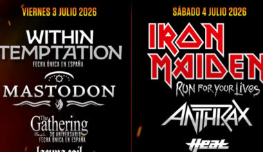 Rock Imperium Festival cierra su cartel de 2026 con Within Temptation, Mastodon, Anthrax, Trivium, Testament y muchos más grupos - MariskalRock.com