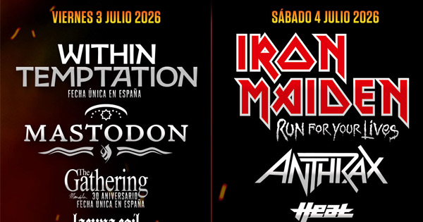 Rock Imperium Festival cierra su cartel de 2026 con Within Temptation, Mastodon, Anthrax, Trivium, Testament y muchos más grupos - MariskalRock.com