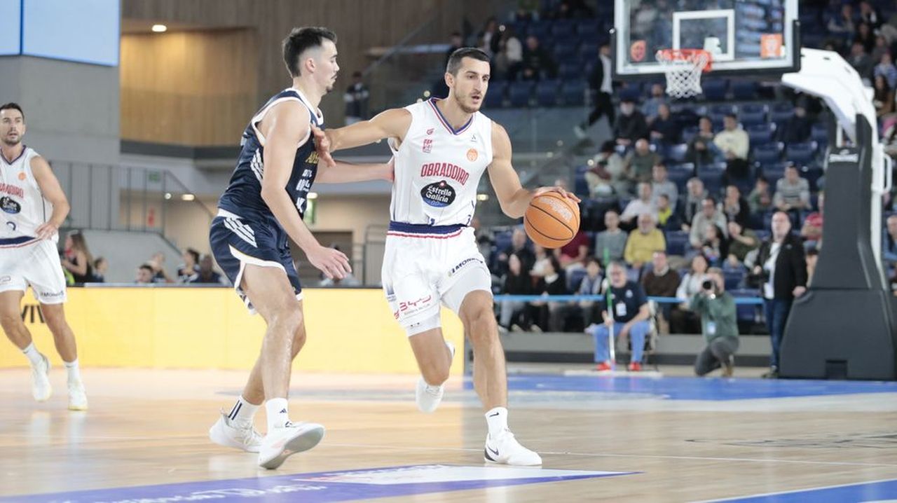 Dejan Kravic fue el más valorado en el Obradoiro - La Voz de Galicia
