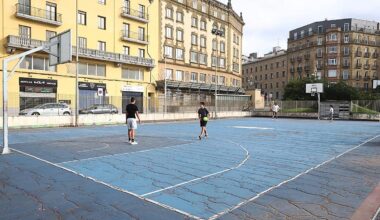 Sagüés estrenará su renovada cancha de baloncesto antes de finalizar el año