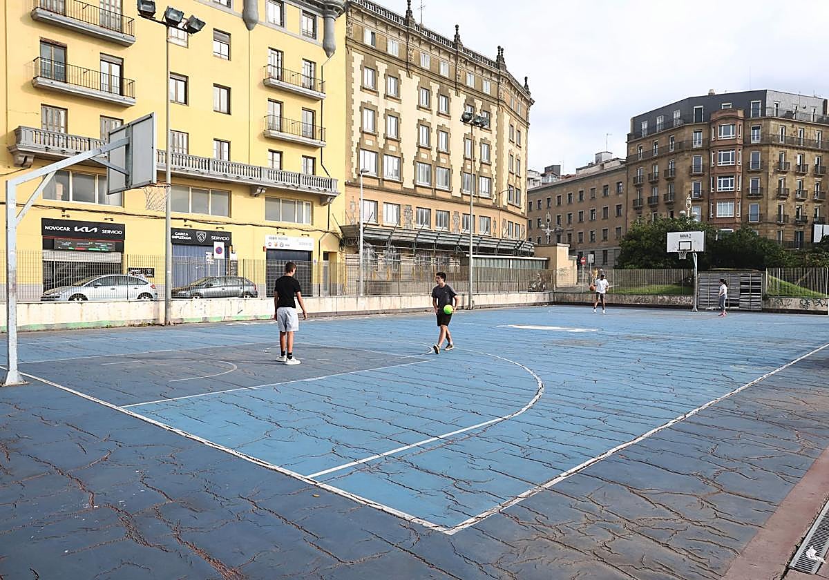 Sagüés estrenará su renovada cancha de baloncesto antes de finalizar el año