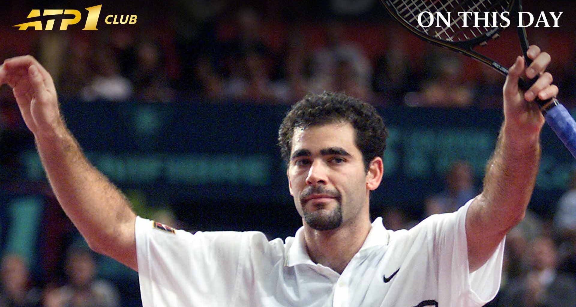Pete Sampras alcanzó la final de París mientras buscaba cerrar 1998 como No. 1 del PIF ATP Rankings.