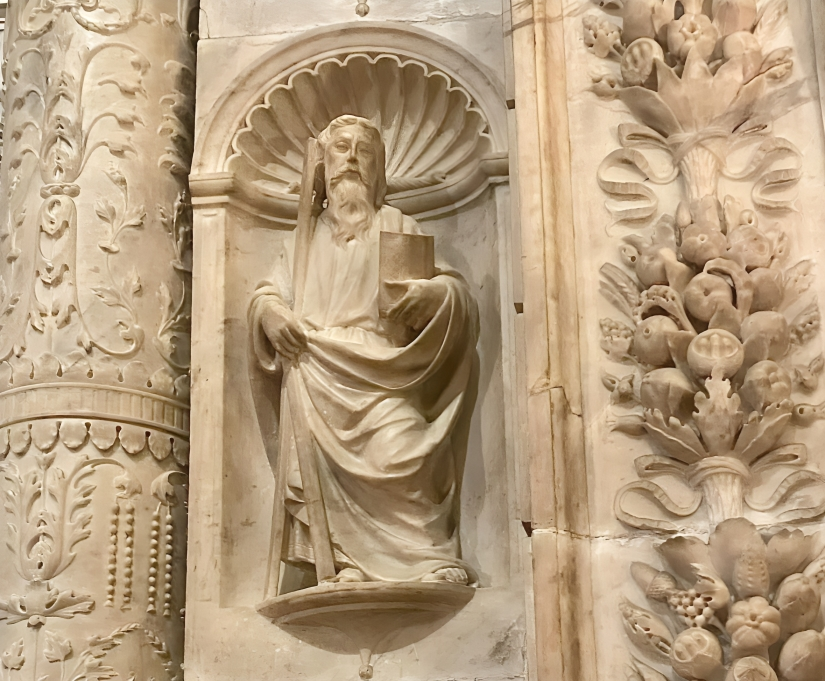 HOY CELEBRAMOS LA FESTIVIDAD DE SAN ANDRÉS APÓSTOL, FIGURA PRESENTE EN LA CATEDRAL