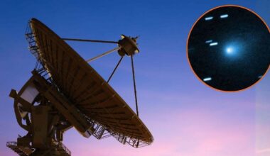 científicos detectan una señal de radio emitida por el cometa 3l/ATLAS