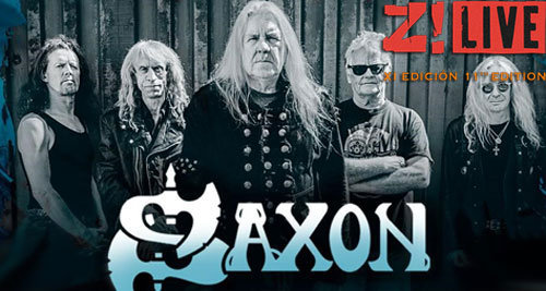 Z! LIVE 2026 confirma a SAXON