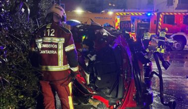 Mueren tres jóvenes de 22, 23 y 25 años en un accidente de tráfico en Cabezón de la Sal, Cantabria