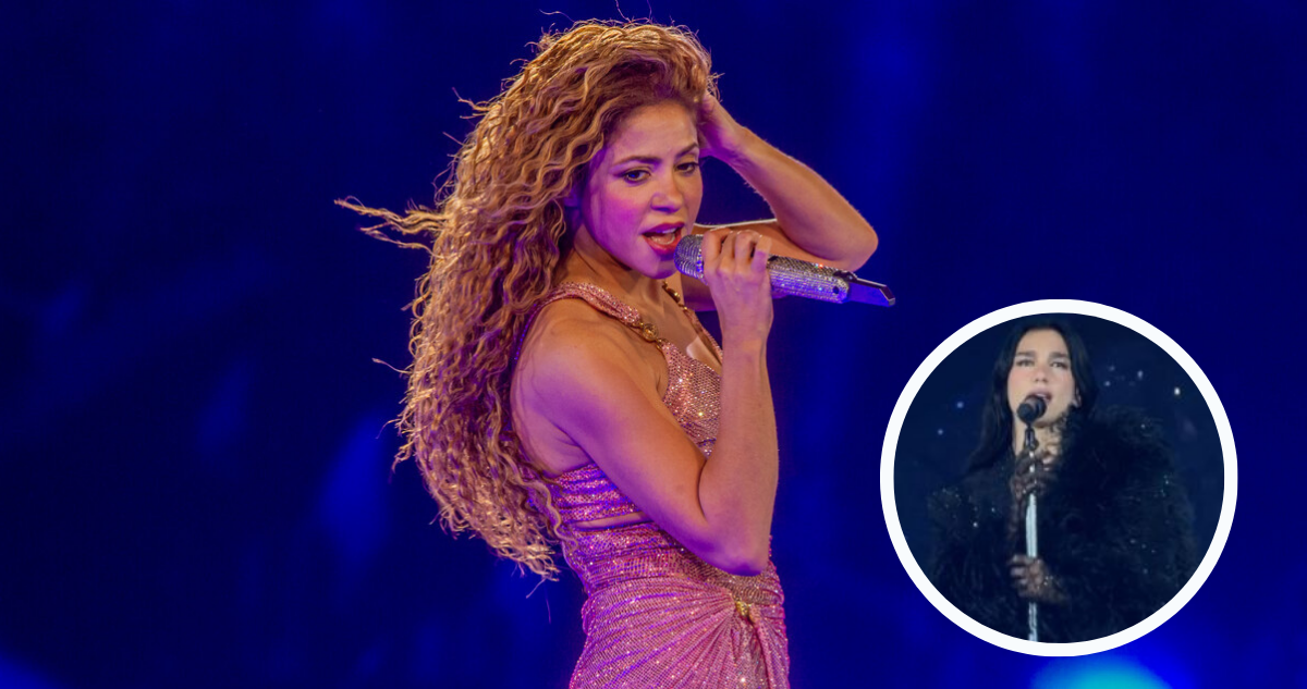 Shakira reaccionó a interpretación de Dua Lipa de su canción Antología