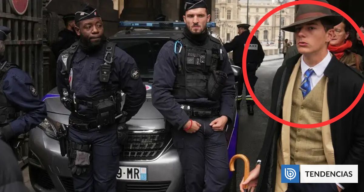 Enigma resuelto: misterioso "detective" de la foto del robo del Louvre era un estudiante de 15 años | Sociedad