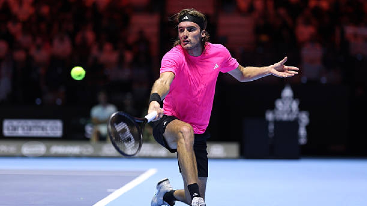 Tsitsipas, multado por conducir a más de 200km/h en Atenas. Foto: Getty