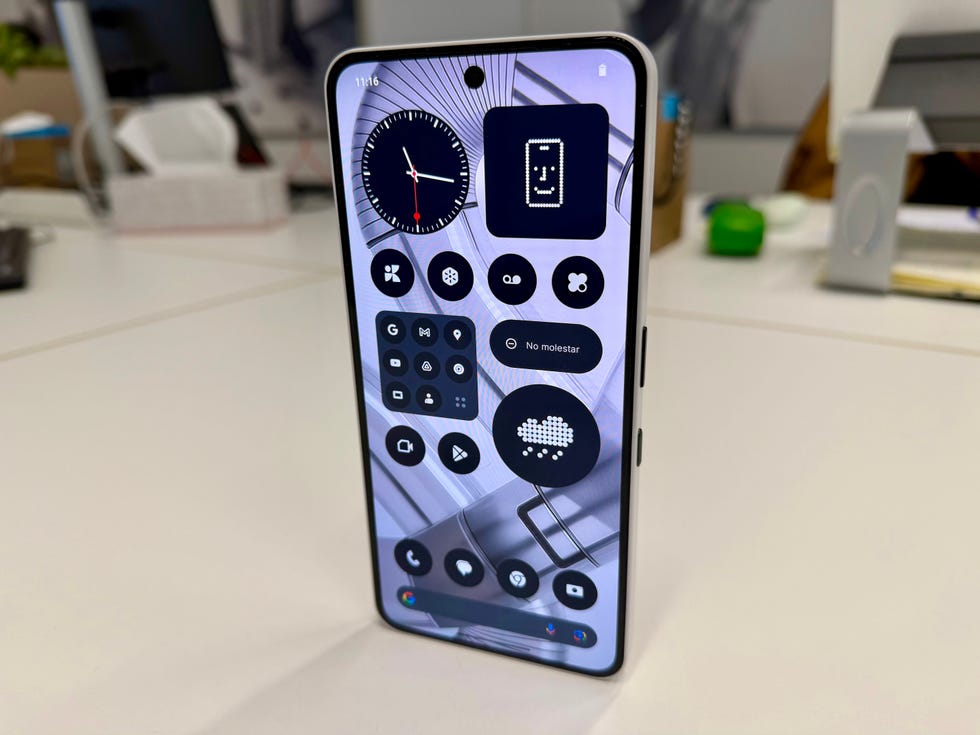 pantalla de un teléfono móvil nothing phone 3a