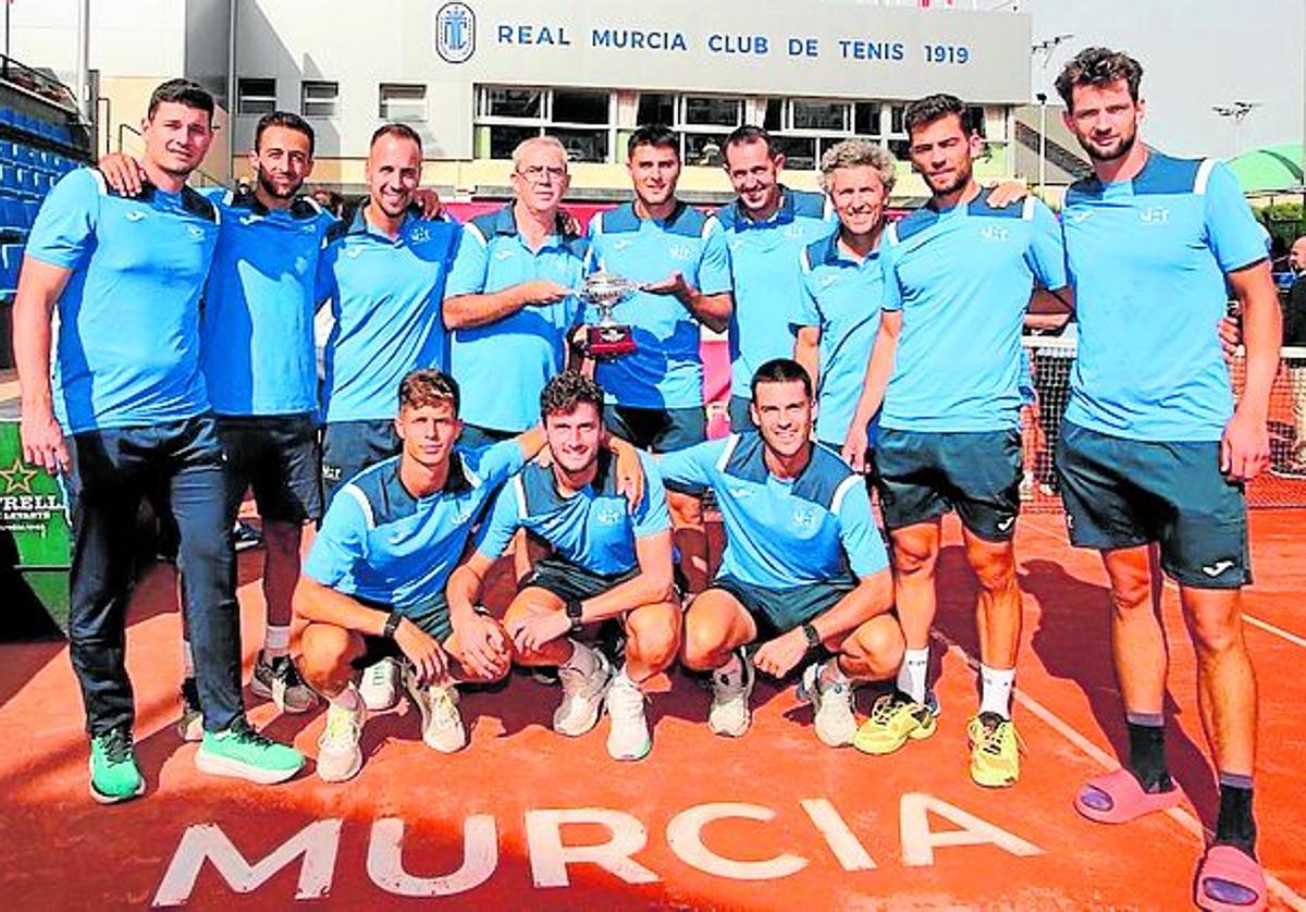 El Real Murcia Club de Tenis, campeón de España absoluto