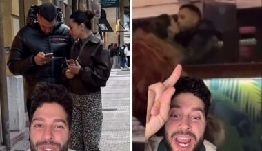 Se confirma la relación de dos tentadores de 'La isla de las tentaciones': vacaciones, paseo y beso en el centro de San Sebastián