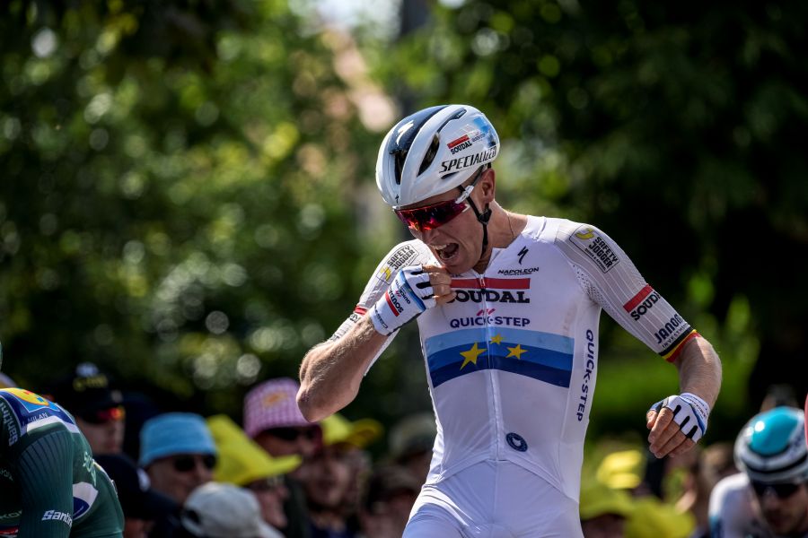 Tim Merlier domina el arte en el que Philipsen es el mejor