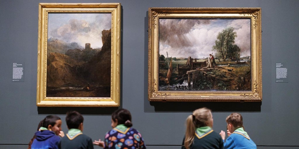 Londres rastrea la rivalidad entre Turner y Constable en el 250 aniversario de sus nacimientos