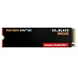 WD_BLACK SN8100 NVMe SSD, PCIe Gen 5, 2TB (Velocidades hasta 14900/14000 MB/s de Lectura/Escritura secuencial, M.2 2280, TLC 3D CBA NAND, la Resistencia de hasta 1200TBW) Powered by SANDISK