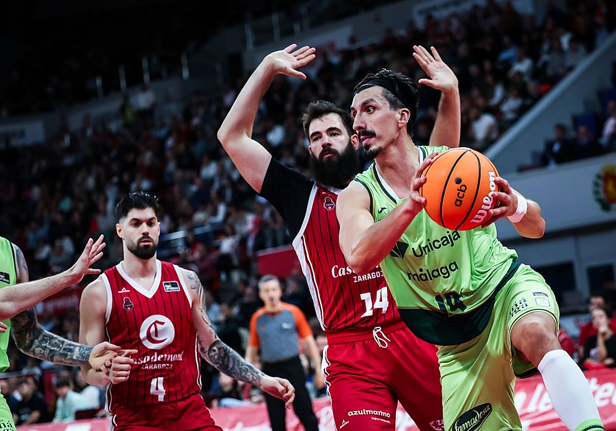 El Unicaja sobrevive a sí mismo en Zaragoza (79-86)