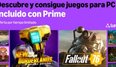 Anunciados los juegos gratis de noviembre para los suscriptores de Prime Gaming