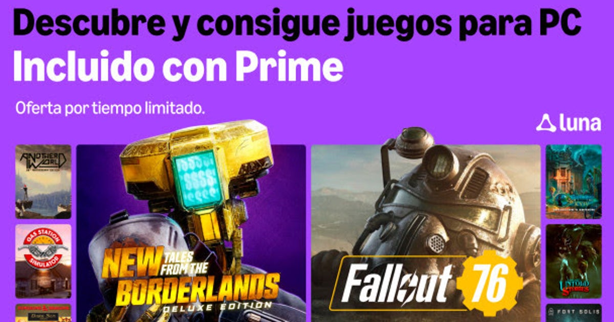 Anunciados los juegos gratis de noviembre para los suscriptores de Prime Gaming