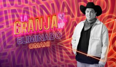 Omahi es el TERCER ELIMINADO de La Granja VIP y se va hoy, 2 de noviembre